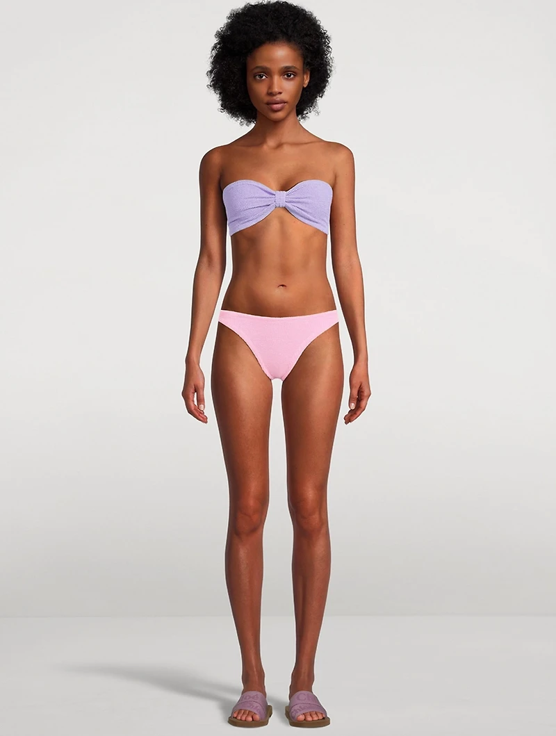 Jean Bandeau Bikini Set