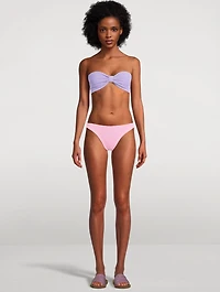 Jean Bandeau Bikini Set