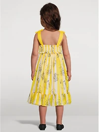Alight Sleeveless Shirred Dress