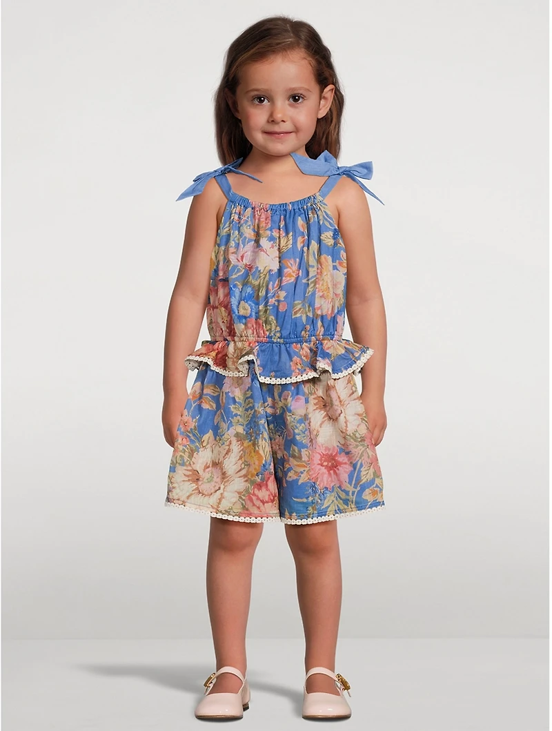 August Tie Playsuit