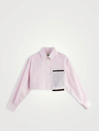Cotton Shirt Striped Print