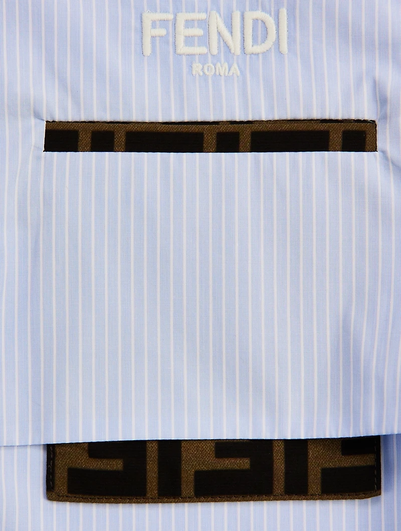 Cotton Shirt With FF Pocket