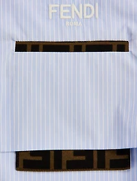 Cotton Shirt With FF Pocket