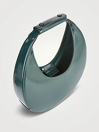 Moon Leather Shoulder Bag