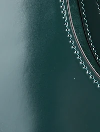 Moon Leather Shoulder Bag