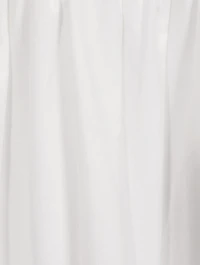 Lasercut Cotton Maxi Dress
