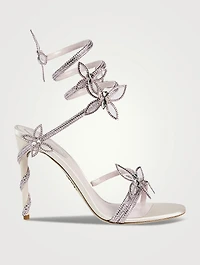Margot Crystal Satin Sandals