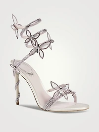 Margot Crystal Satin Sandals