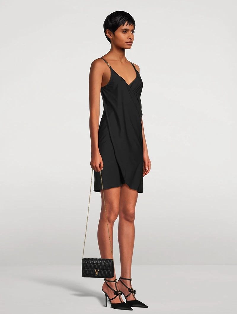 Medusa '95 Wrap Mini Dress