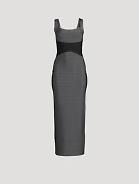 Colourblock Gown