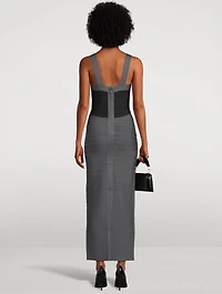 Colourblock Gown