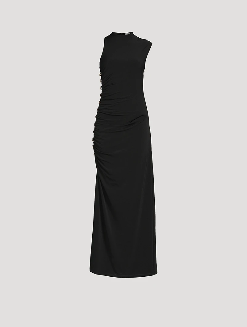 Ruched Jersey Gown