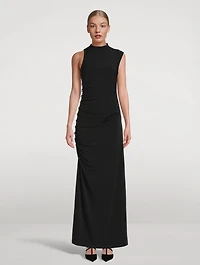 Ruched Jersey Gown