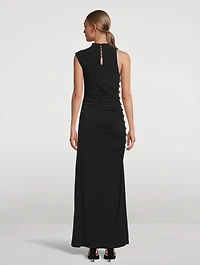 Ruched Jersey Gown