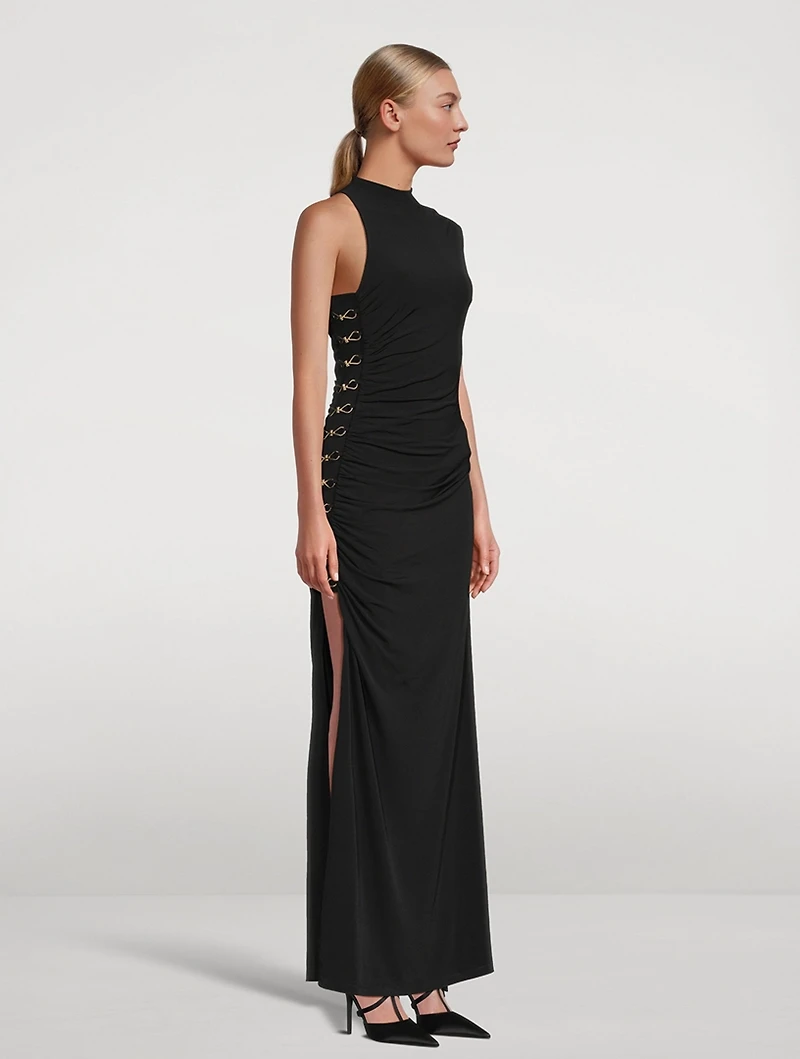 Ruched Jersey Gown