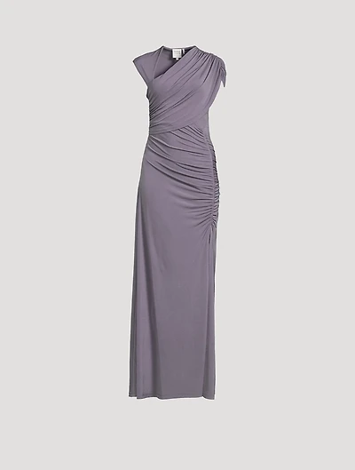 Ruched Jersey Gown