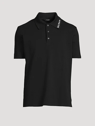 Cotton Polo Shirt With Logo