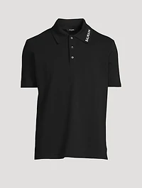 Cotton Polo Shirt With Logo