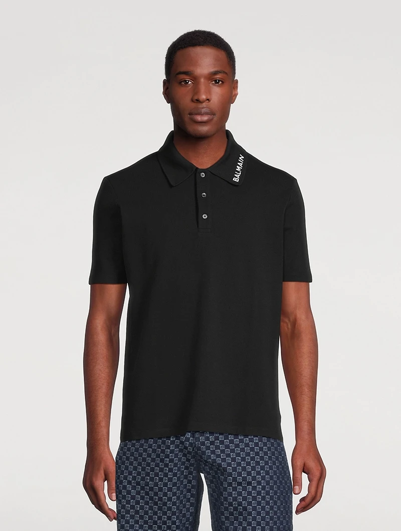Cotton Polo Shirt With Logo