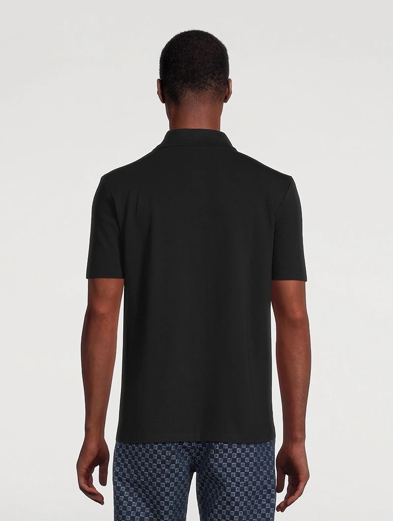 Cotton Polo Shirt With Logo