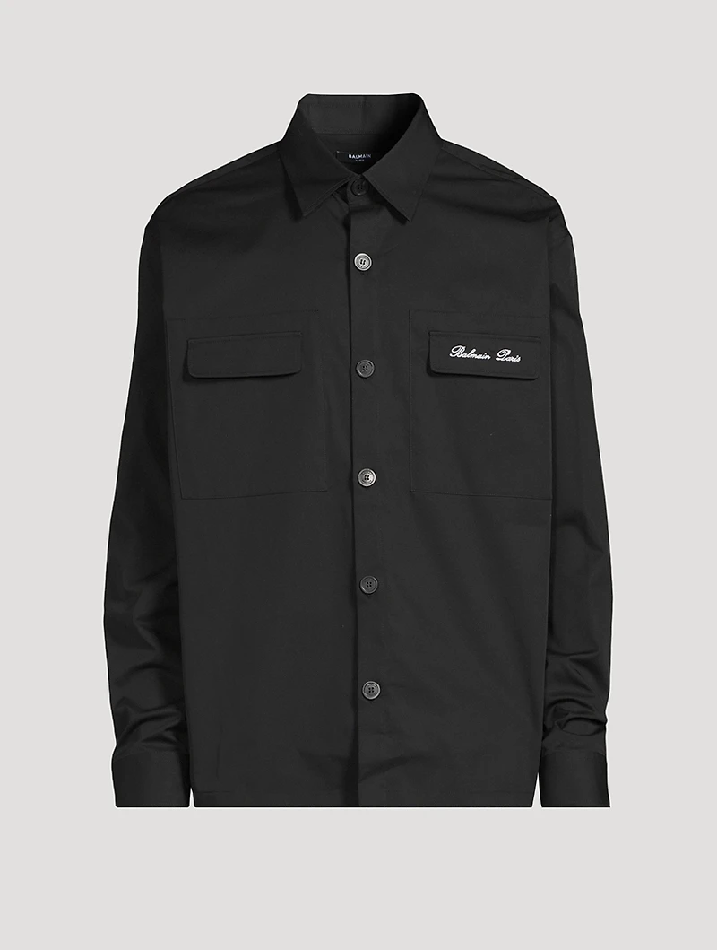 Signature Cotton Overshirt