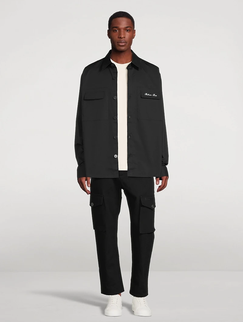 Signature Cotton Overshirt
