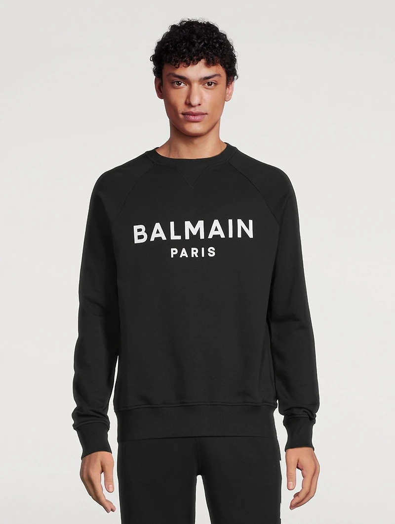 Cotton Logo Sweatshirt