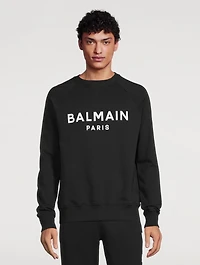 Cotton Logo Sweatshirt