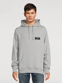 Cotton Hoodie With Label