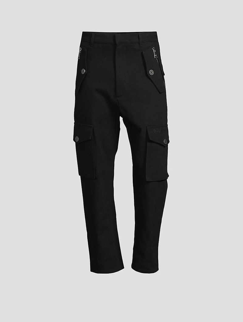 Straight-Leg Cargo Pants