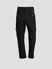 Straight-Leg Cargo Pants