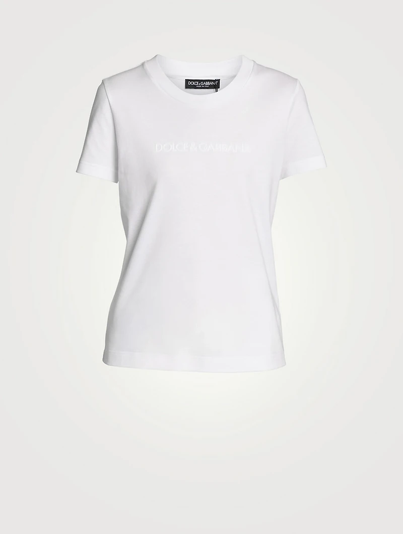 Cotton Logo T-Shirt