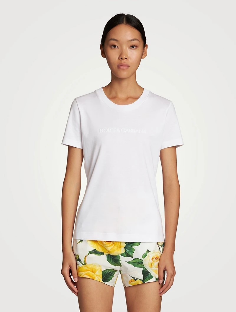Cotton Logo T-Shirt