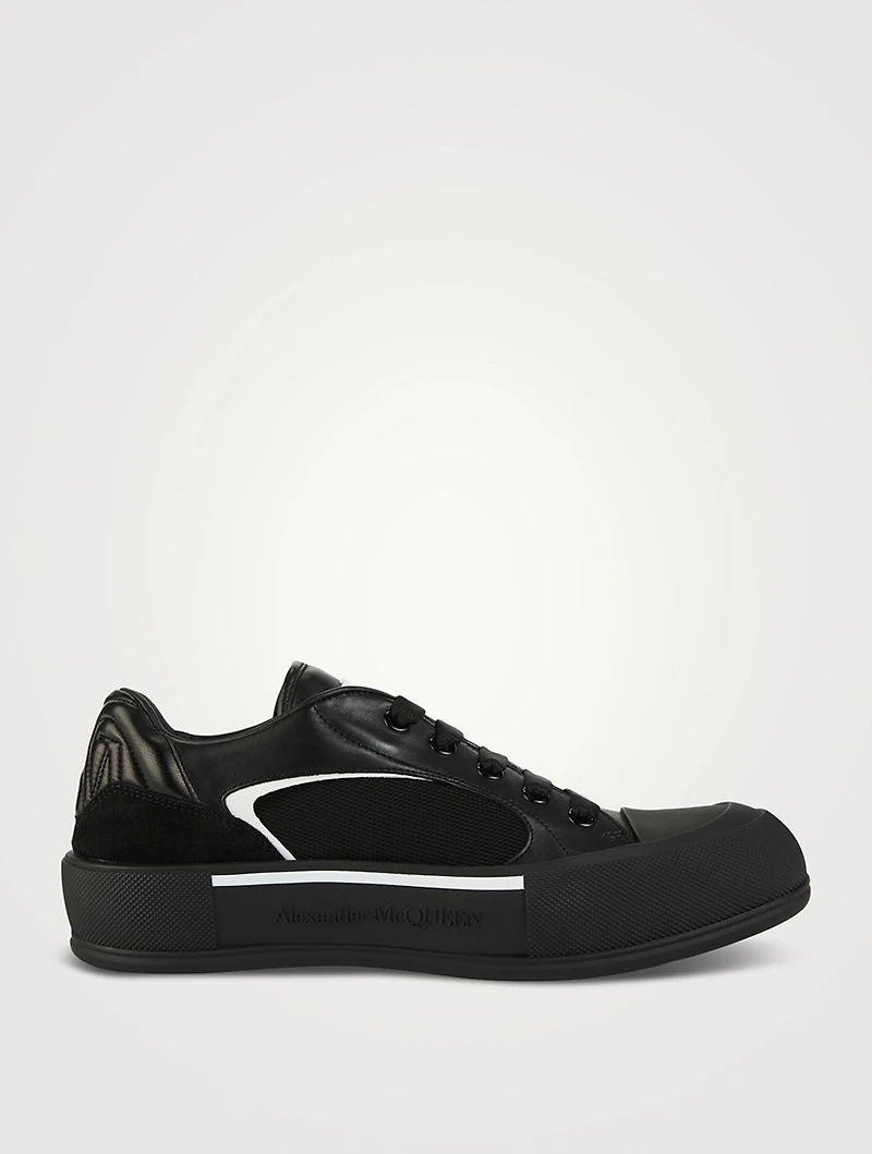 Skate Deck Plimsoll Sneakers