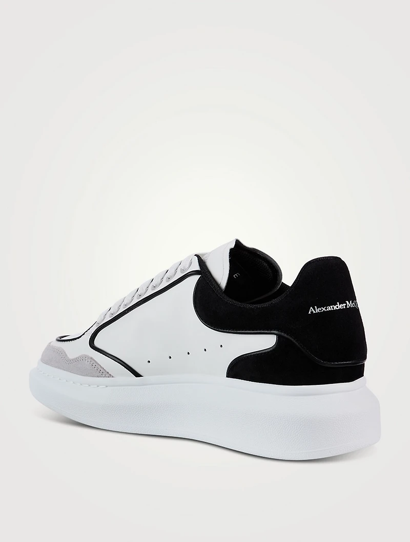 Oversized Leather Sneakers