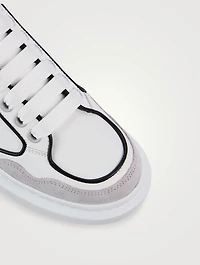 Oversized Leather Sneakers