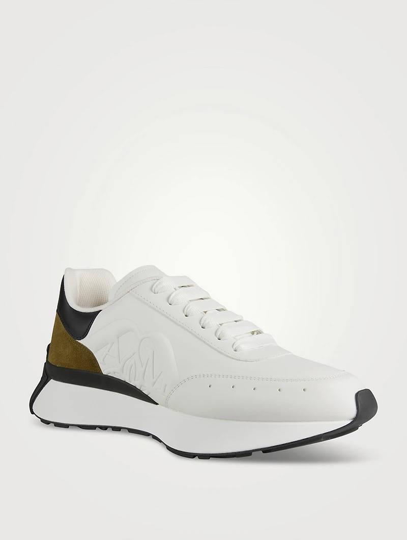 Sprint Leather And Suede Sneakers