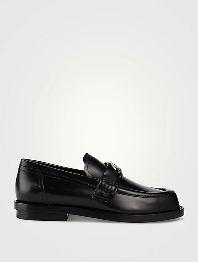 Leather Penny Loafers