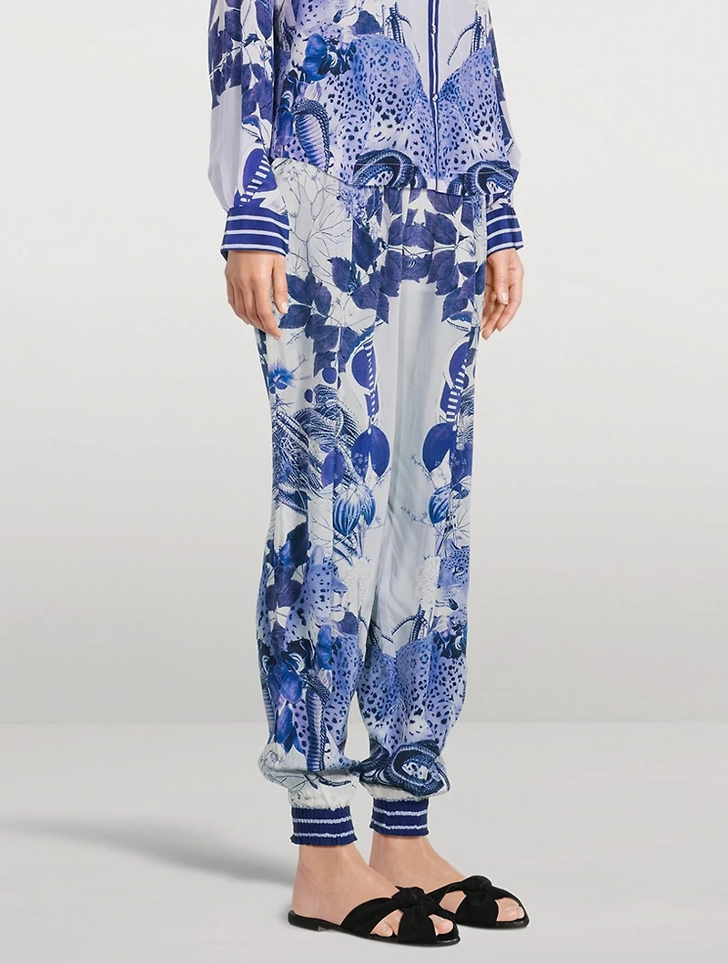 Genie Printed Jogger Pants