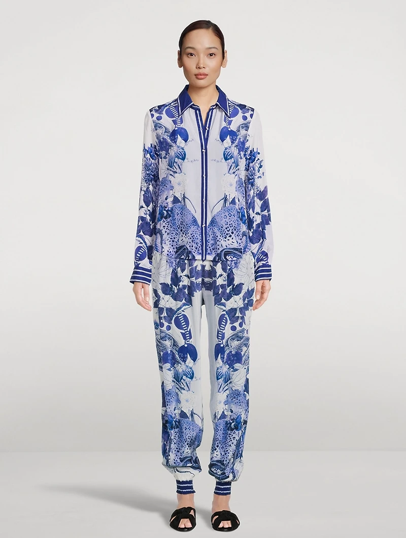Genie Printed Jogger Pants