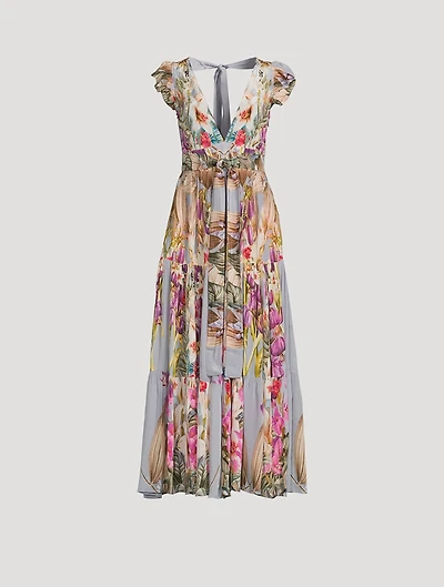 Mila Printed Maxi Dress