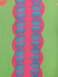 Xim Long Kaftan Lotus Print