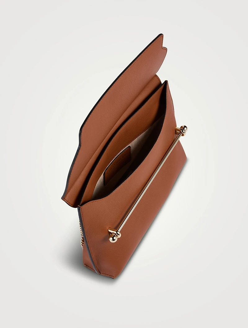Stylist Leather Crossbody Bag