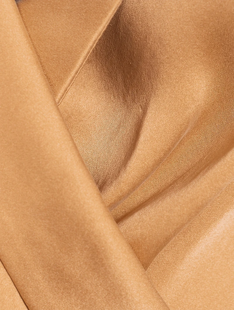 Silk Wrap Top