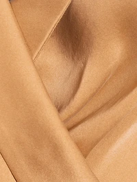 Silk Wrap Top