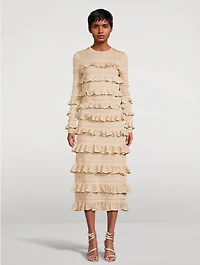 Matchmaker Ruffled Lurex Top