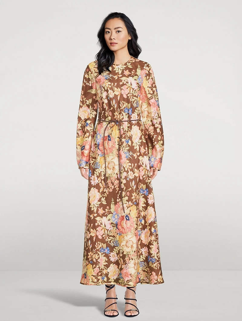 August Maxi Dress Floral Print