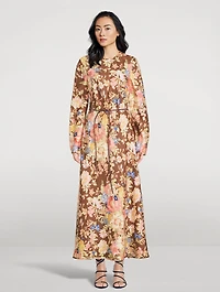 August Maxi Dress Floral Print