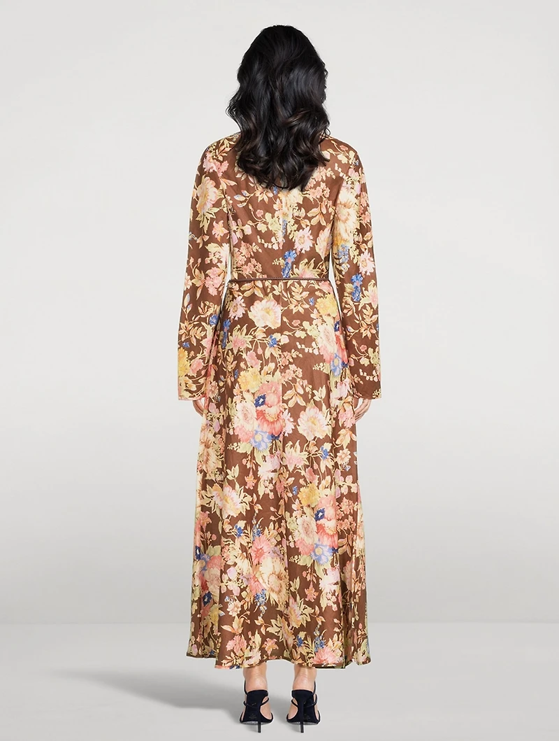 August Maxi Dress Floral Print