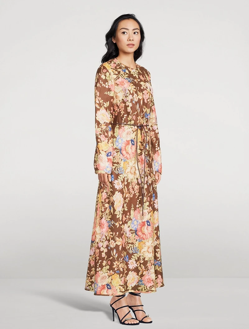 August Maxi Dress Floral Print